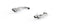 MBRP Inc.Exhaust Pipe 2.5 Inch Axle Back With Quad 4 Inch Dual Wall Tips For 18 - 23 Ford Mustang GT 5.0L Non Active Exhaust T304 Stainless Steel MBRP