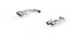 MBRP Inc.Exhaust Pipe 2.5 Inch Axle Back With Quad 4 Inch Dual Wall Tips For 18 - 23 Ford Mustang GT 5.0L Non Active Exhaust T304 Stainless Steel MBRP