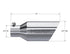 MBRP Inc.Exhaust Tip 4 1/2 Inch O.D. Dual Wall Angle Rolled End 2.5 Inch Inlet 11 Inch Length T304 Stainless Steel MBRP