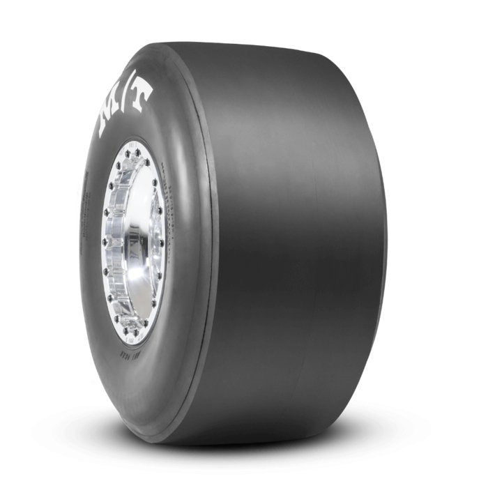 Mickey ThompsonET Drag 15.0 Inch 26.0/8.5 - 15 Painted White Letter Racing Bias Tire Mickey Thompson