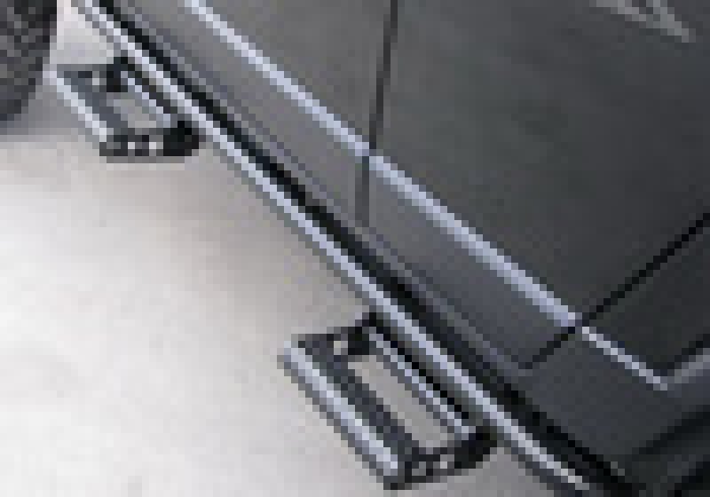 N - FabN - Fab RKR Rails 97 - 06 Jeep Wrangler TJ/BJ 2 Door All - Tex. Black - 1.75in - w/ Detachable Steps