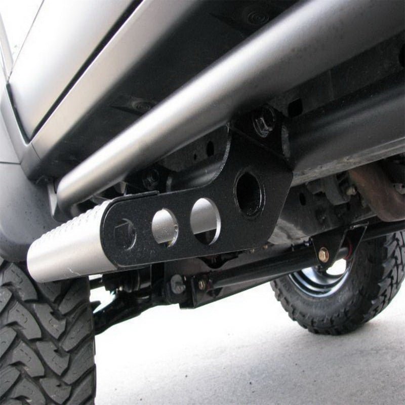 N - FabN - Fab RKR Rails 97 - 06 Jeep Wrangler TJ/BJ 2 Door All - Tex. Black - 1.75in - w/ Detachable Steps