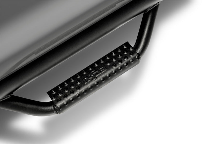 N - FabN - Fab Nerf Step 16 - 17 Nissan Titan/Titan XD Crew Cab - Tex. Black - Cab Length - 3in