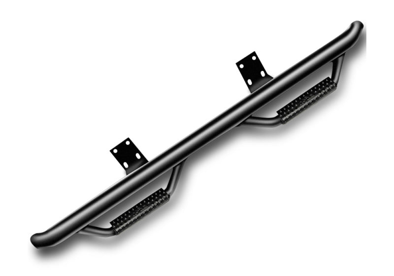 N - FabN - Fab Nerf Step 16 - 17 Nissan Titan/Titan XD Crew Cab - Tex. Black - Cab Length - 3in