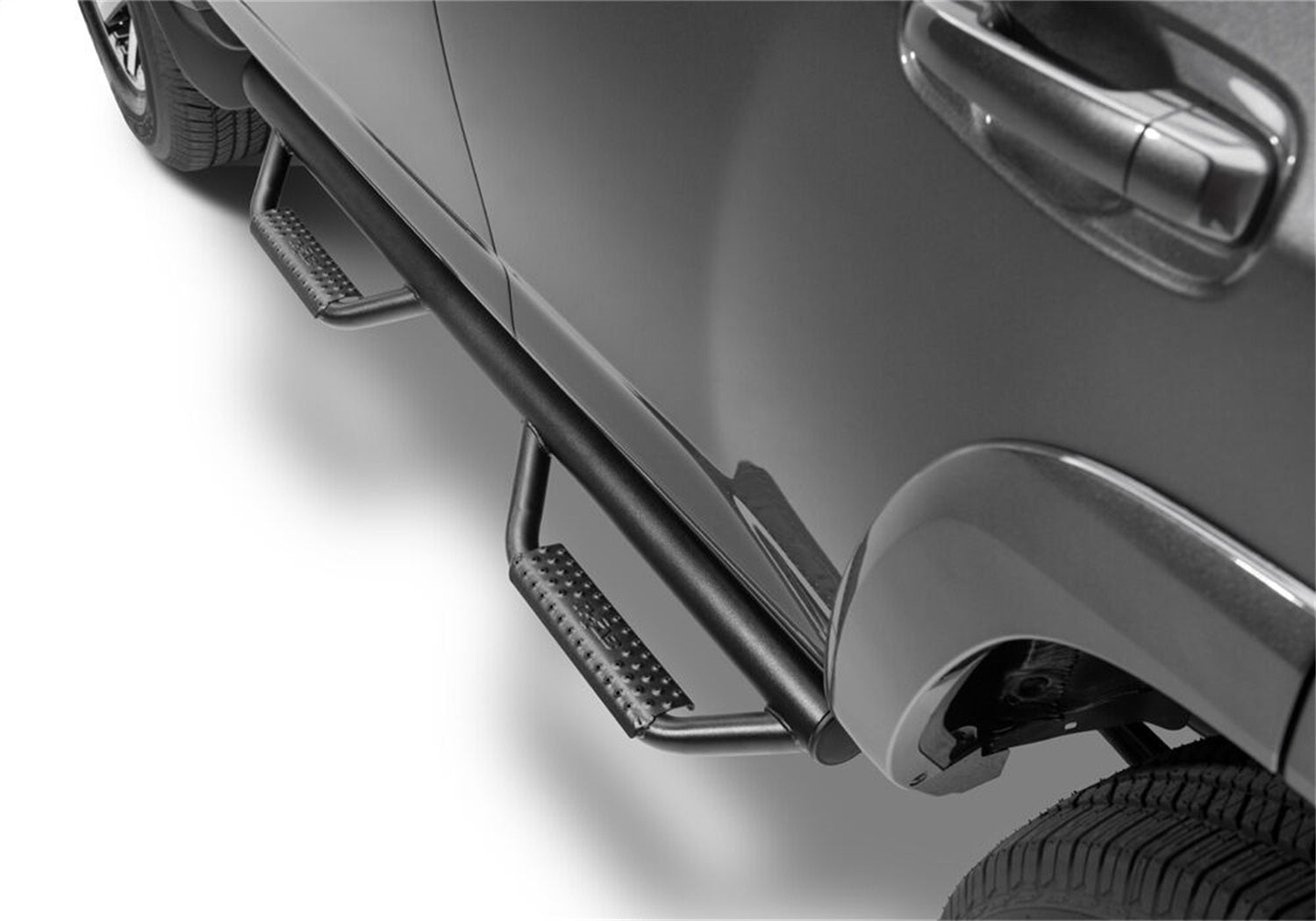 N - FabN - Fab 2" Wheel - to - Wheel Textured Black Nerf Step | Fits 2014 - 2024 4Runner SR5 Trail TRD Pro Edition Only