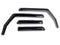 Officially Licensed JeepOfficially Licensed Jeep 07 - 18 Jeep Wrangler JK 4Door Element Tinted Window Visors - Front and Rear