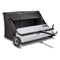 Ohio Steel IndustriesOhio Steel 50 Inch 26 Cubic Feet Lawn Sweeper With Spiral Brush Gray
