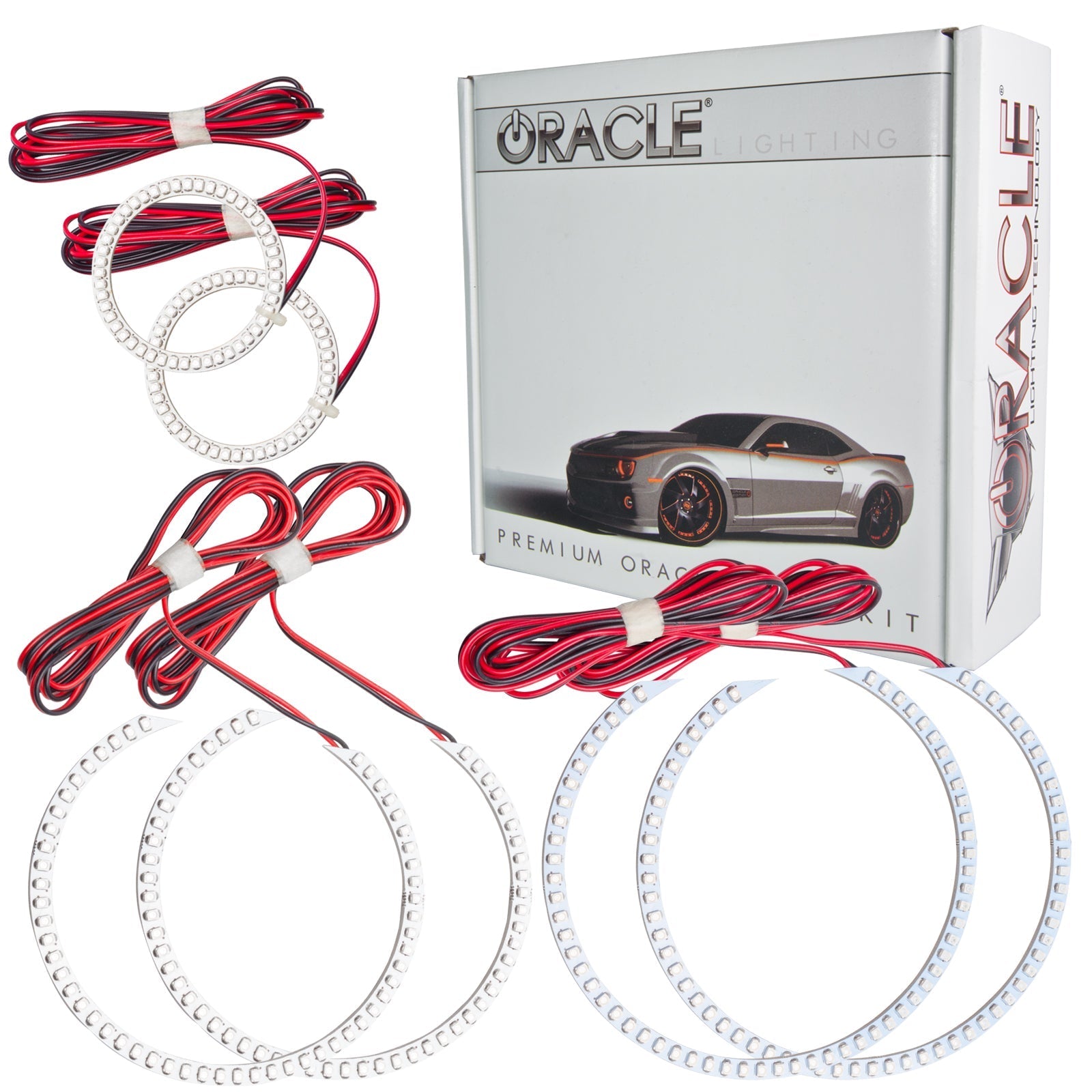 ORACLE Lighting1118 - 001 - Dodge Charger 2005 - 2010 ORACLE LED Triple Ring Halo Kit