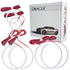 ORACLE Lighting1118 - 001 - Dodge Charger 2005 - 2010 ORACLE LED Triple Ring Halo Kit