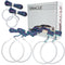 ORACLE Lighting1118 - 504 - Dodge Charger 2005 - 2010 ORACLE ColorSHIFT Triple Ring Halo Kit