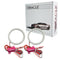 ORACLE Lighting1212 - 001 - Ford Mustang V6 2013 - 2014 ORACLE WP LED Projector Fog Halo Kit