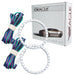 ORACLE Lighting1226 - 333 - Ford Mustang 2010 - 2012 ORACLE LED Fog Halo Kit - Shelby/Roush Fogs