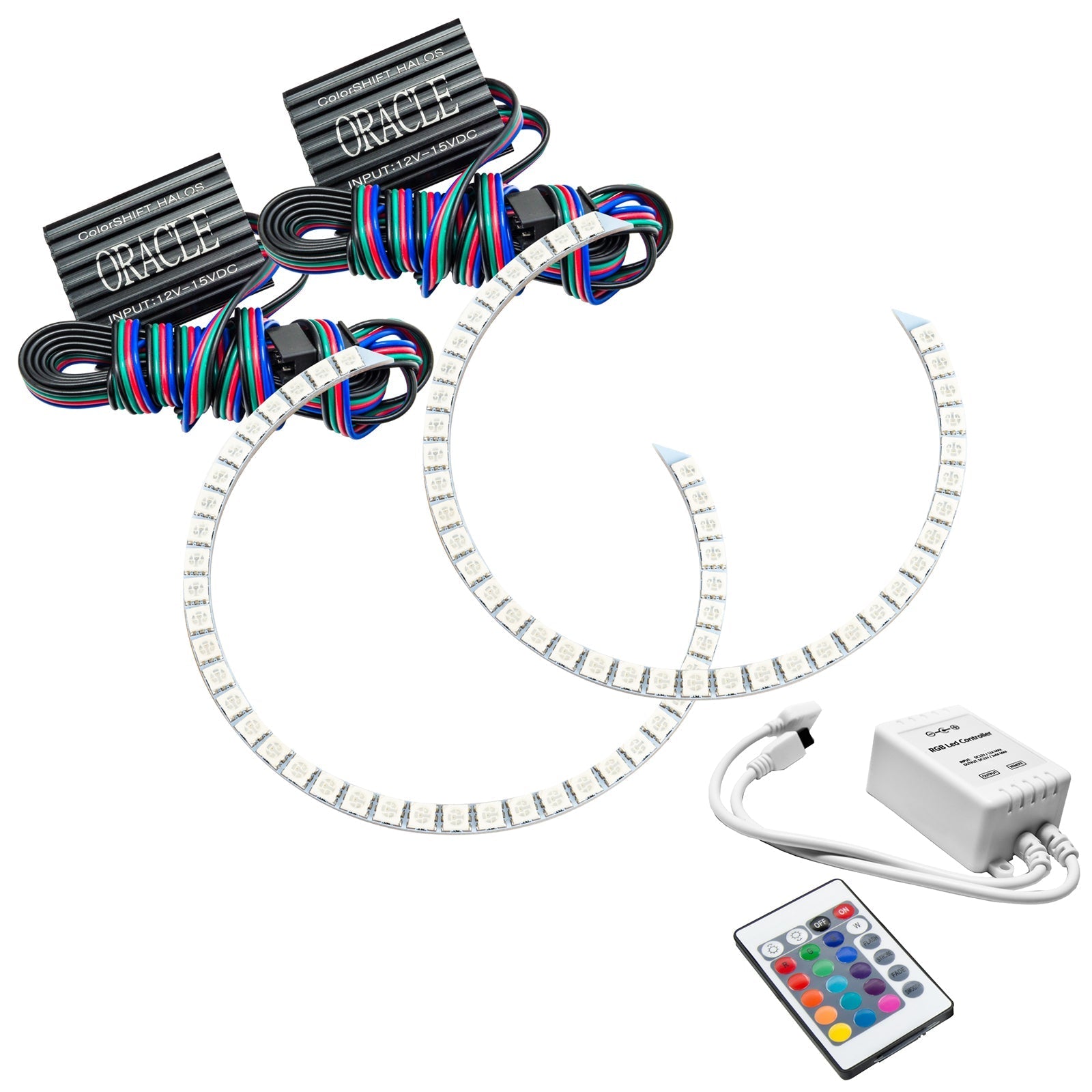 Oracle Lighting1333 - 504 - Honda Civic Sedan 2006 - 2011 ORACLE ColorSHIFT Halo Kit