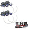 Oracle Lighting1341 - 335 - Headlight Halo Ring Emitter Set