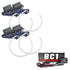 Oracle Lighting1341 - 335 - Headlight Halo Ring Emitter Set