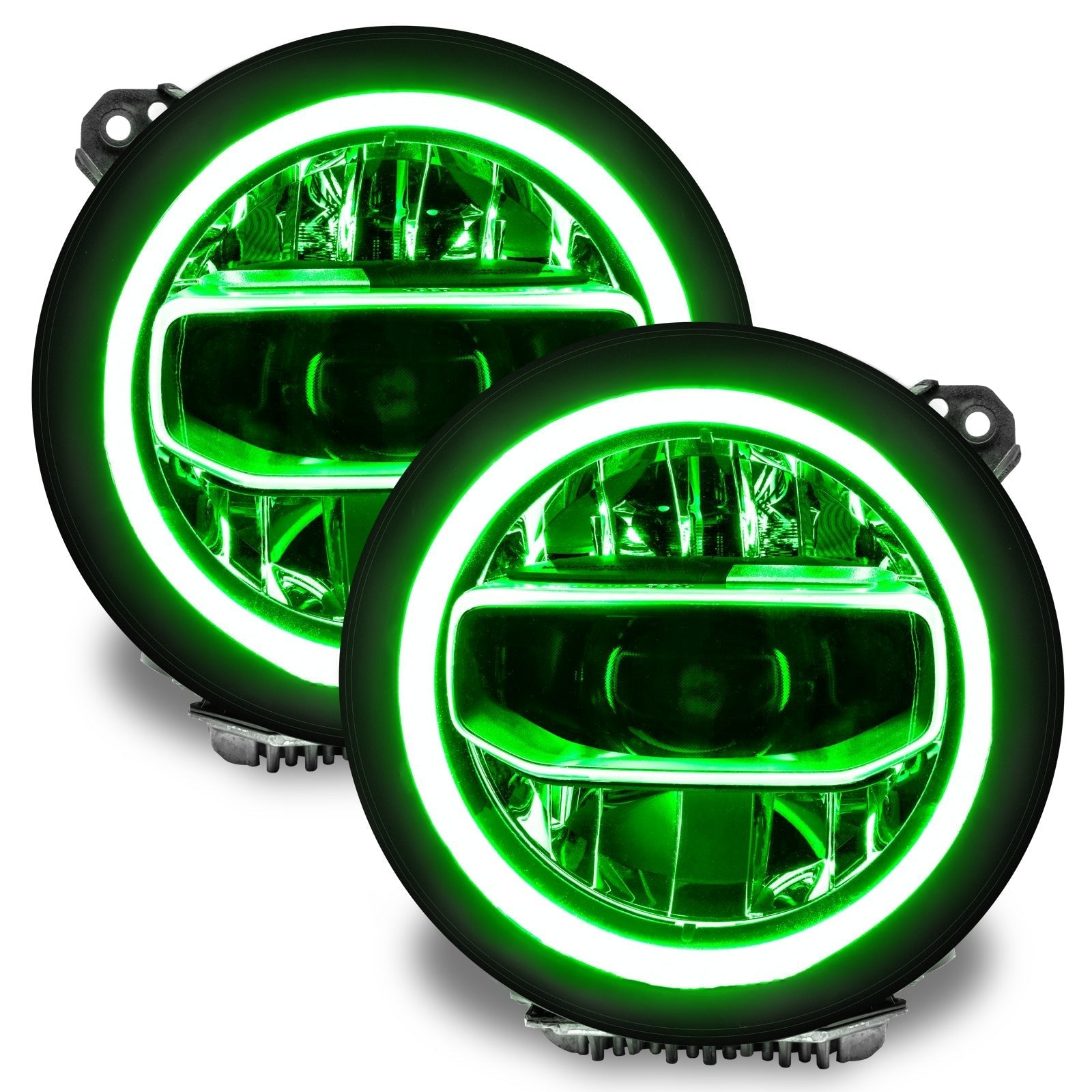 Oracle Lighting1346 - 335 - Jeep Wrangler JL ORACLE ColorSHIFT RGB+W DRL Upgrade
