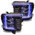 ORACLE Lighting1451 - 504 - 2020 - 2021 GMC Sierra 2500/3500 HD ORACLE ColorSHIFT RGB+W Headlight DRL Upgrade