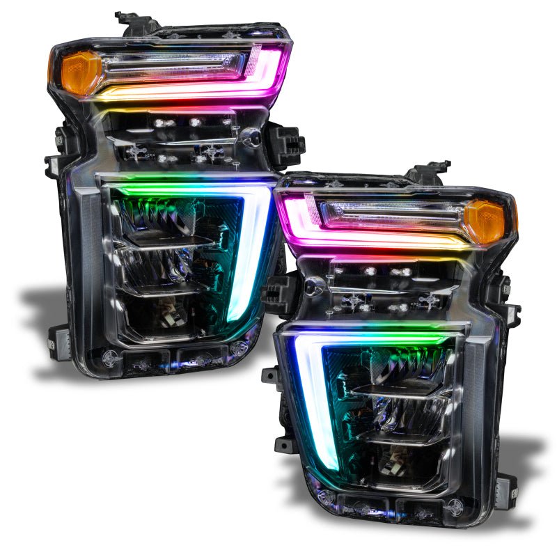 ORACLE LightingOracle 20 - 21 Chevy Silverado HD 2500/3500 RGB+W Headlight DRL Upgrade Kit - ColorSHIFT