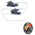 Oracle Lighting2203 - 330 - Ford F - 150 / Raptor 2009 - 2014 ORACLE ColorSHIFT Perimeter Halo Kit