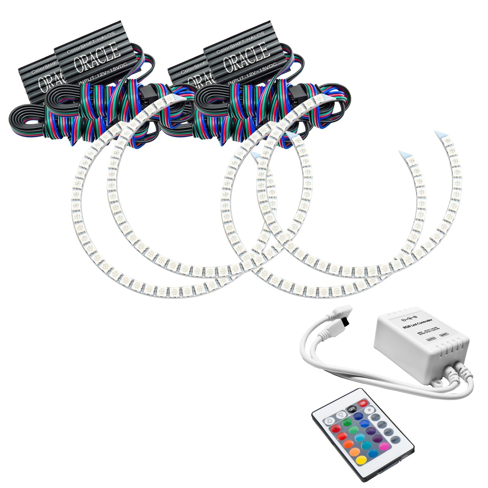 Oracle Lighting2205 - 504 - Acura RSX 2002 - 2004 ORACLE ColorSHIFT Halo Kit