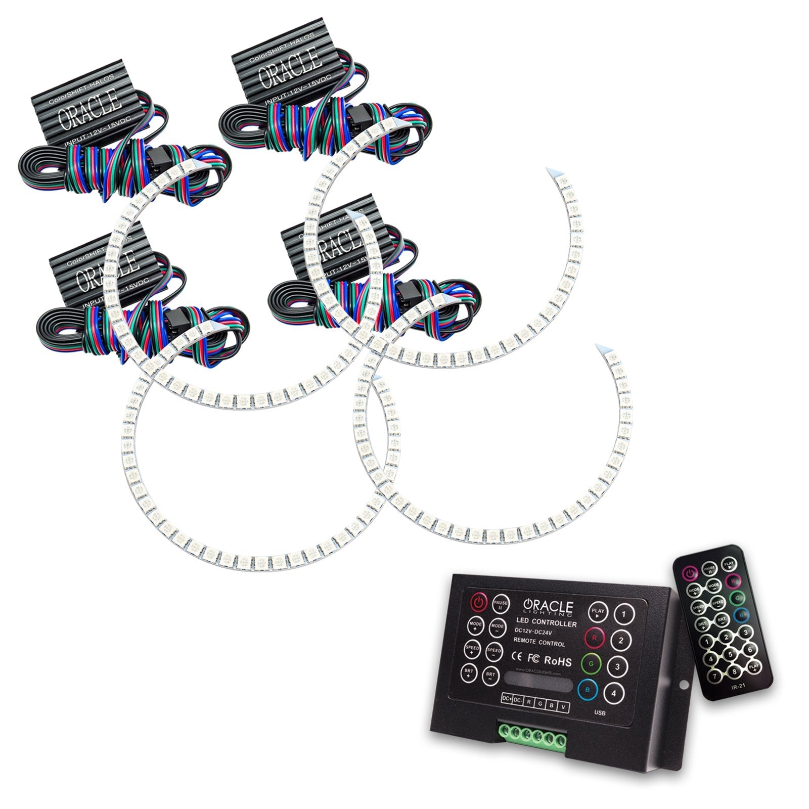 ORACLE Lighting2224 - 333 - Chevrolet Suburban 2007 - 2014 ORACLE ColorSHIFT Halo Kit