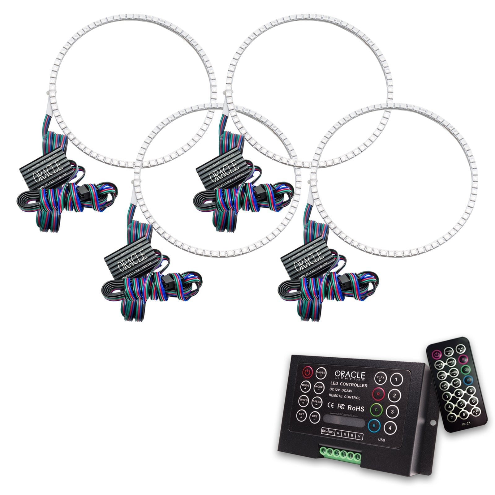 ORACLE Lighting2289 - 333 - Ford Ranger 2001 - 2010 ORACLE ColorSHIFT Halo Kit