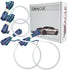 ORACLE Lighting2291 - 334 - Mercedes Benz C - Class 2008 - 2011 ColorSHIFT Halo Kit