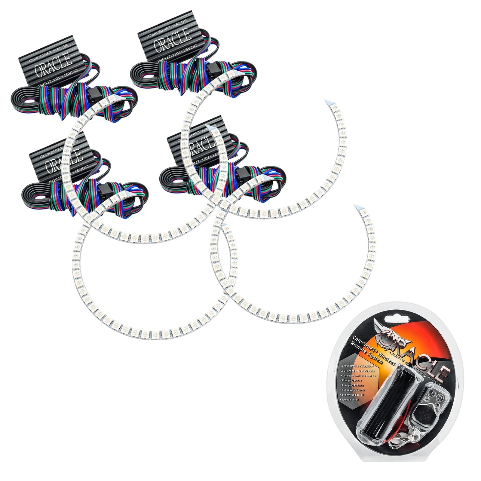 ORACLE Lighting2326 - 330 - Infiniti Q45 2003 - 2006 ORACLE ColorSHIFT Halo Kit