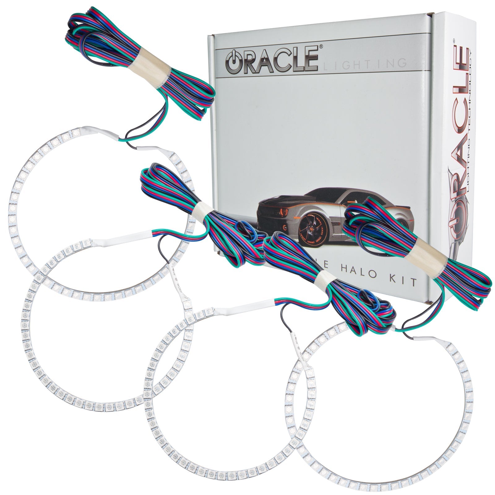 ORACLE Lighting2334 - 334 - Jeep Grand Cherokee 1999 - 2004 ORACLE ColorSHIFT Halo Kit