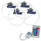 ORACLE Lighting2335 - 504 - Jeep Grand Cherokee 2005 - 2010 ORACLE ColorSHIFT Halo Kit