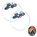 Oracle Lighting2505 - 330 - Pontiac Solstice 2007 - 2008 ORACLE ColorSHIFT Halo Kit