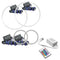 Oracle Lighting2510 - 504 - Porsche Cayenne 2003 - 2006 ORACLE ColorSHIFT Halo Kit