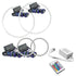 Oracle Lighting2510 - 504 - Porsche Cayenne 2003 - 2006 ORACLE ColorSHIFT Halo Kit