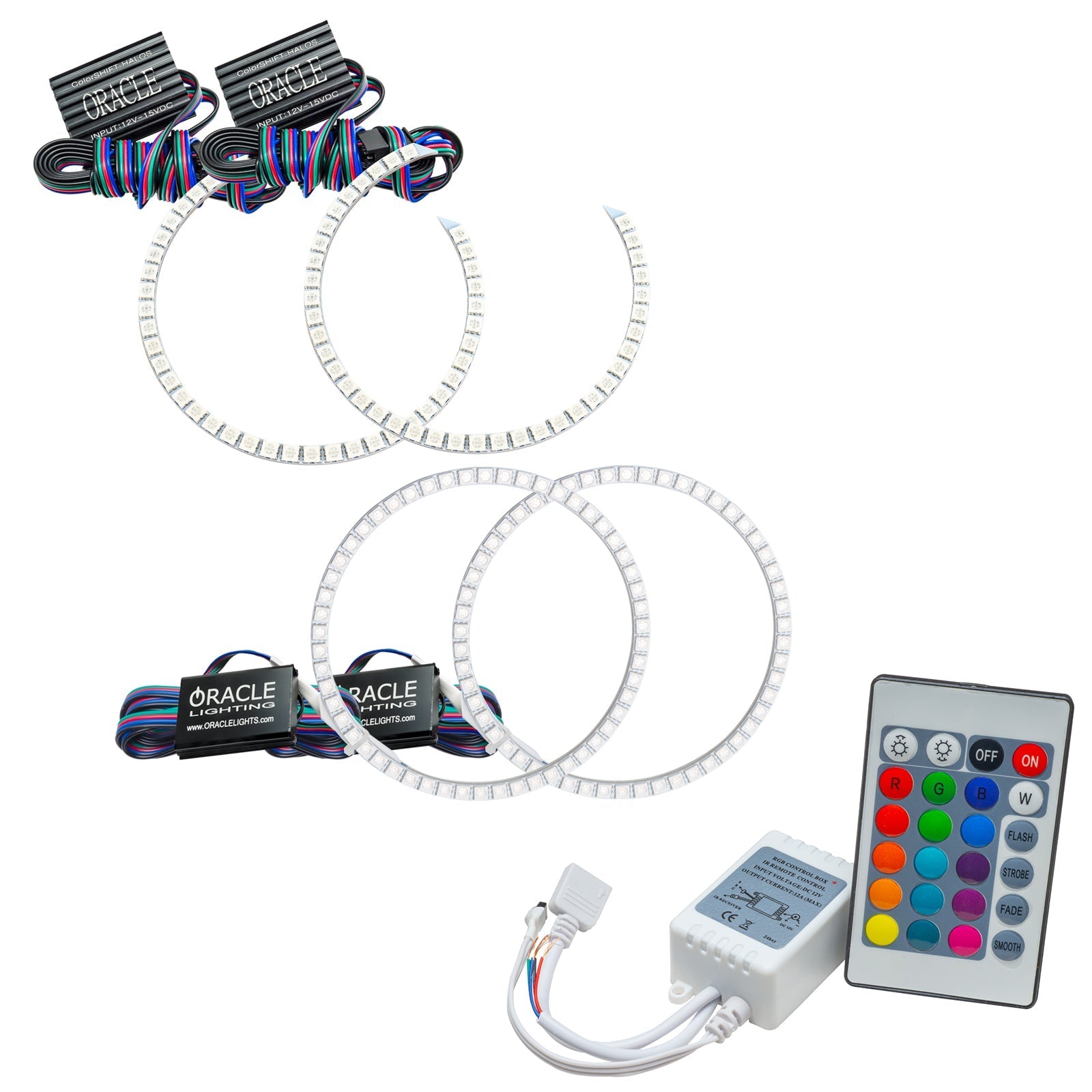 Oracle Lighting2516 - 504 - Subaru WRX 2004 - 2005 ORACLE ColorSHIFT Halo Kit