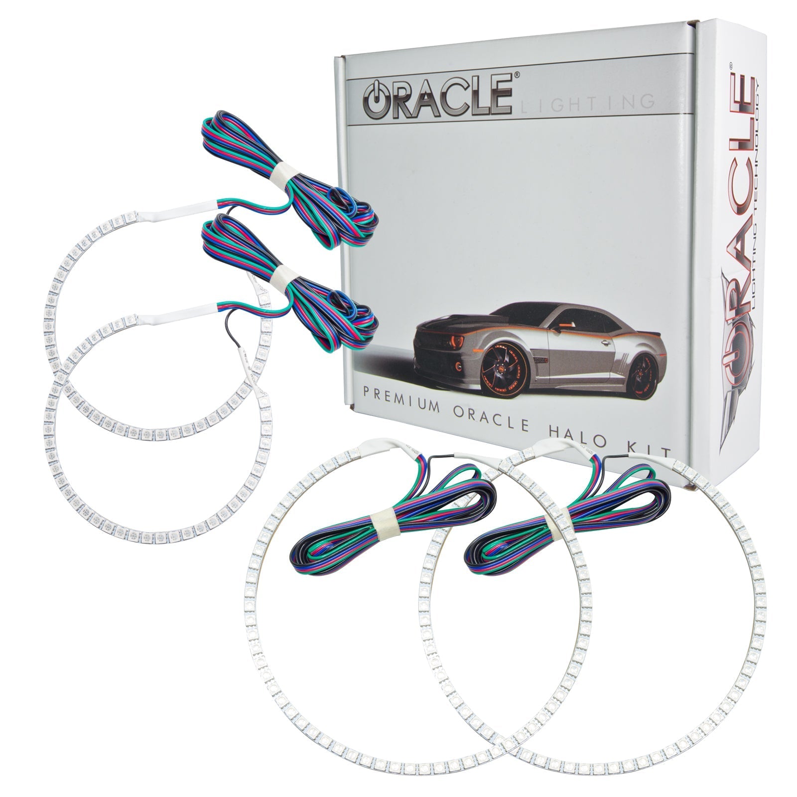 Oracle Lighting2521 - 504 - Toyota Tundra 2007 - 2013 ORACLE ColorSHIFT Halo Kit