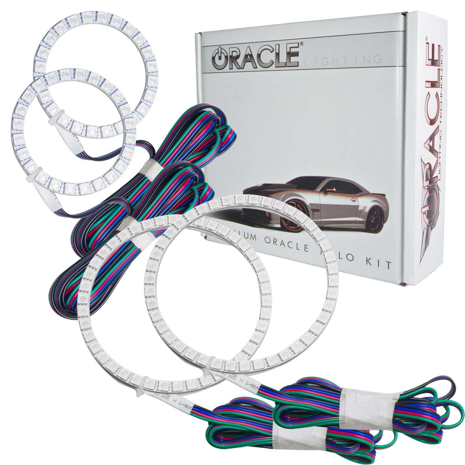 Oracle Lighting2529 - 330 - Volkswagen Tuareg 2005 - 2006 ORACLE ColorSHIFT Halo Kit