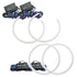 Oracle Lighting2555 - 334 - Toyota 4 - Runner 2006 - 2009 ORACLE ColorSHIFT Halo Kit