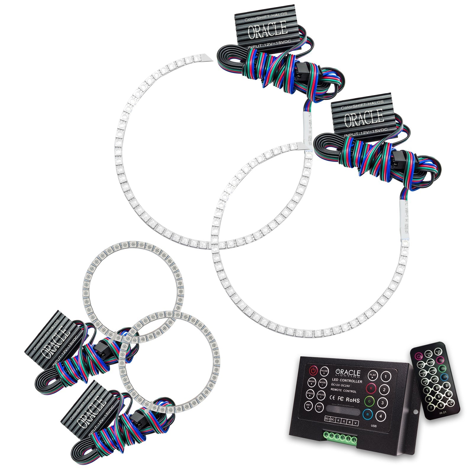 ORACLE Lighting2659 - 333 - Honda Odyssey 2005 - 2008 ORACLE ColorSHIFT Halo Kit