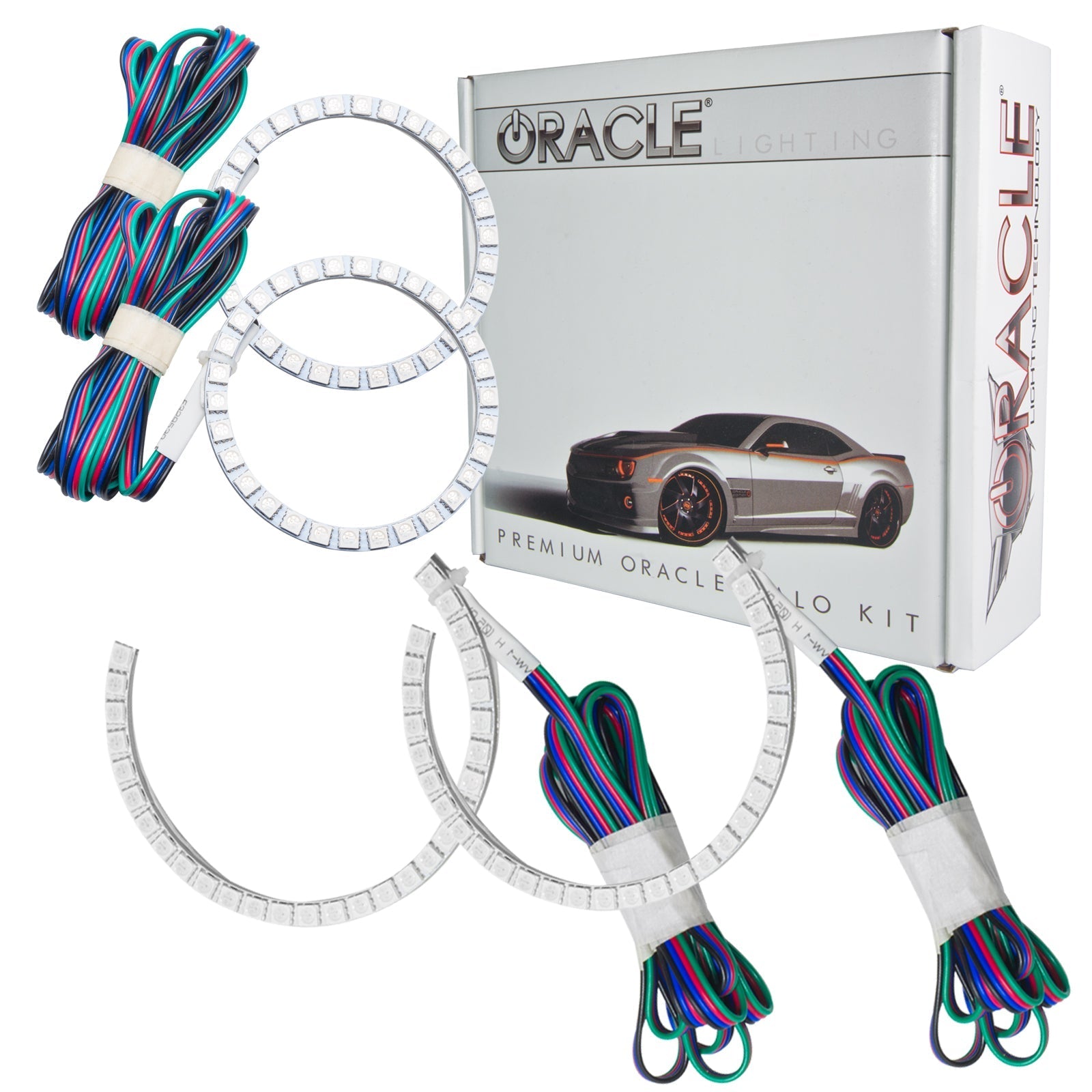 ORACLE Lighting2663 - 334 - Jaguar XF 2008 - 2010 ORACLE ColorSHIFT Halo Kit