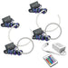 ORACLE Lighting2663 - 504 - Jaguar XF 2008 - 2010 ORACLE ColorSHIFT Halo Kit
