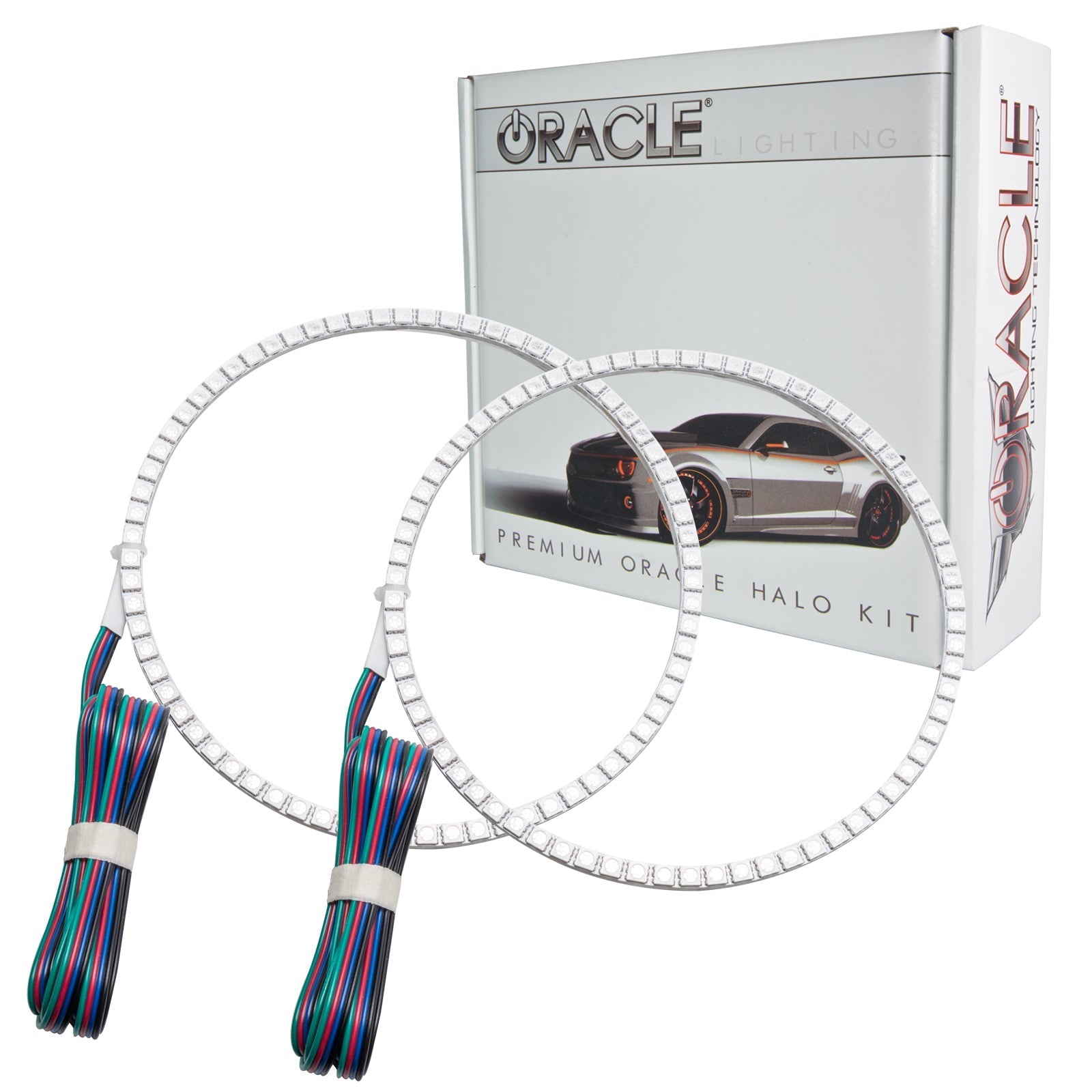 ORACLE Lighting2665 - 504 - Jeep Wrangler 2007 - 2016 ORACLE ColorSHIFT Halo Kit