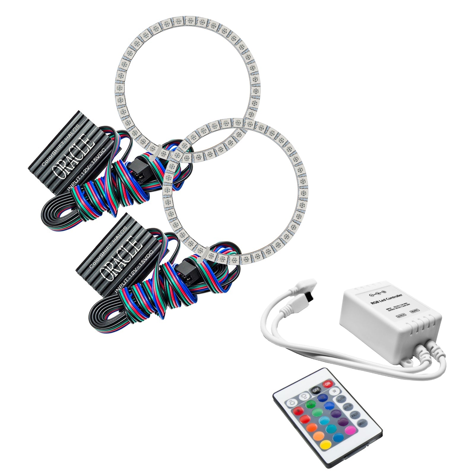 ORACLE Lighting2666 - 504 - Kia Optima 2011 - 2015 ORACLE ColorSHIFT Halo Kit