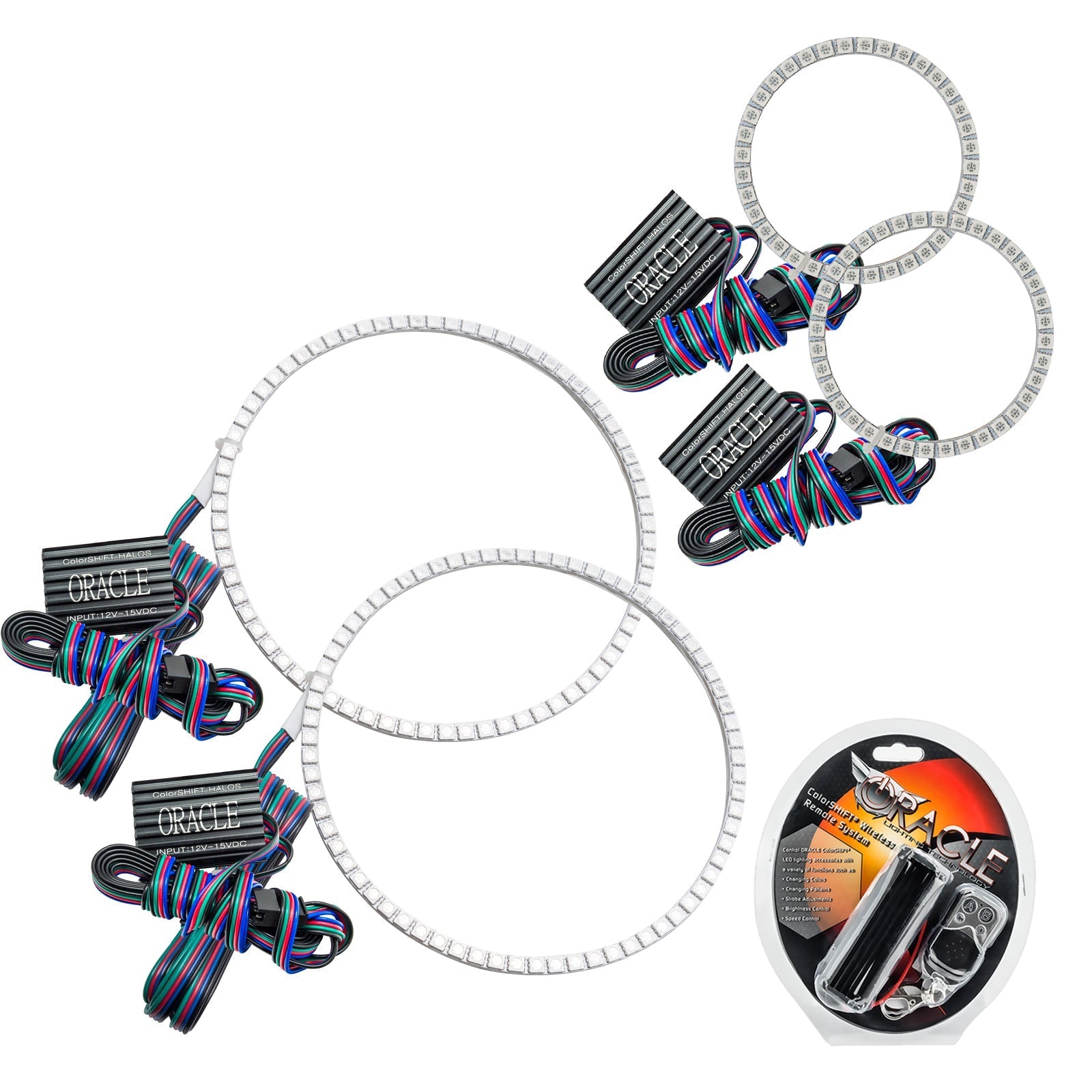 ORACLE Lighting2681 - 330 - Volvo XC90 2003 - 2008 ORACLE ColorSHIFT Halo Kit