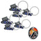ORACLE Lighting2683T - 333 - Chevrolet Corvette C6 2005 - 2013 ORACLE ColorSHIFT Halo Kit - Triple