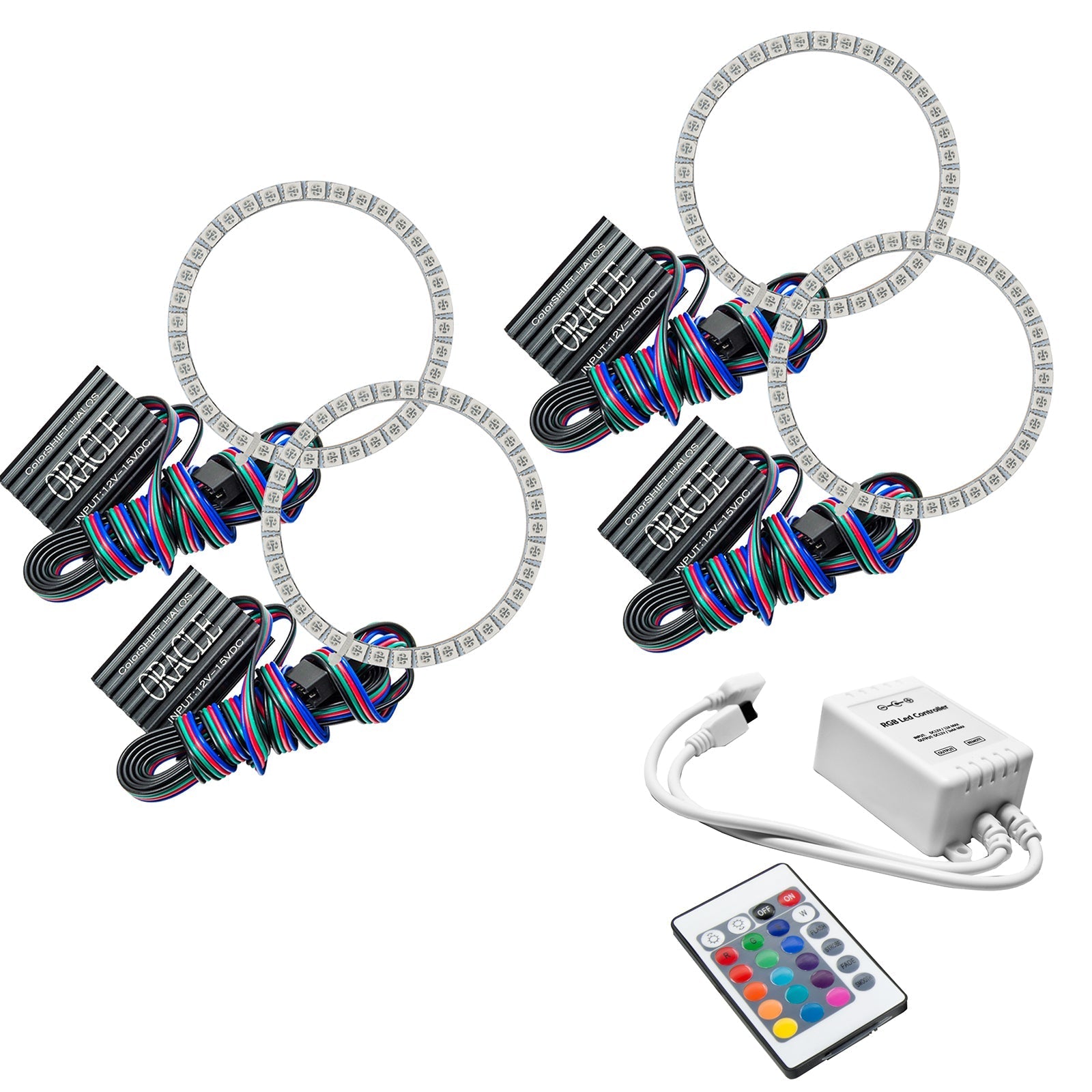 ORACLE Lighting2684 - 504 - Ferrari F360 1999 - 2005 ORACLE ColorSHIFT Halo Kit