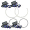 ORACLE Lighting2686 - 334 - Hyundai Genesis 2009 - 2010 ORACLE ColorSHIFT Halo Kit