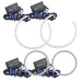 ORACLE Lighting2686 - 334 - Hyundai Genesis 2009 - 2010 ORACLE ColorSHIFT Halo Kit