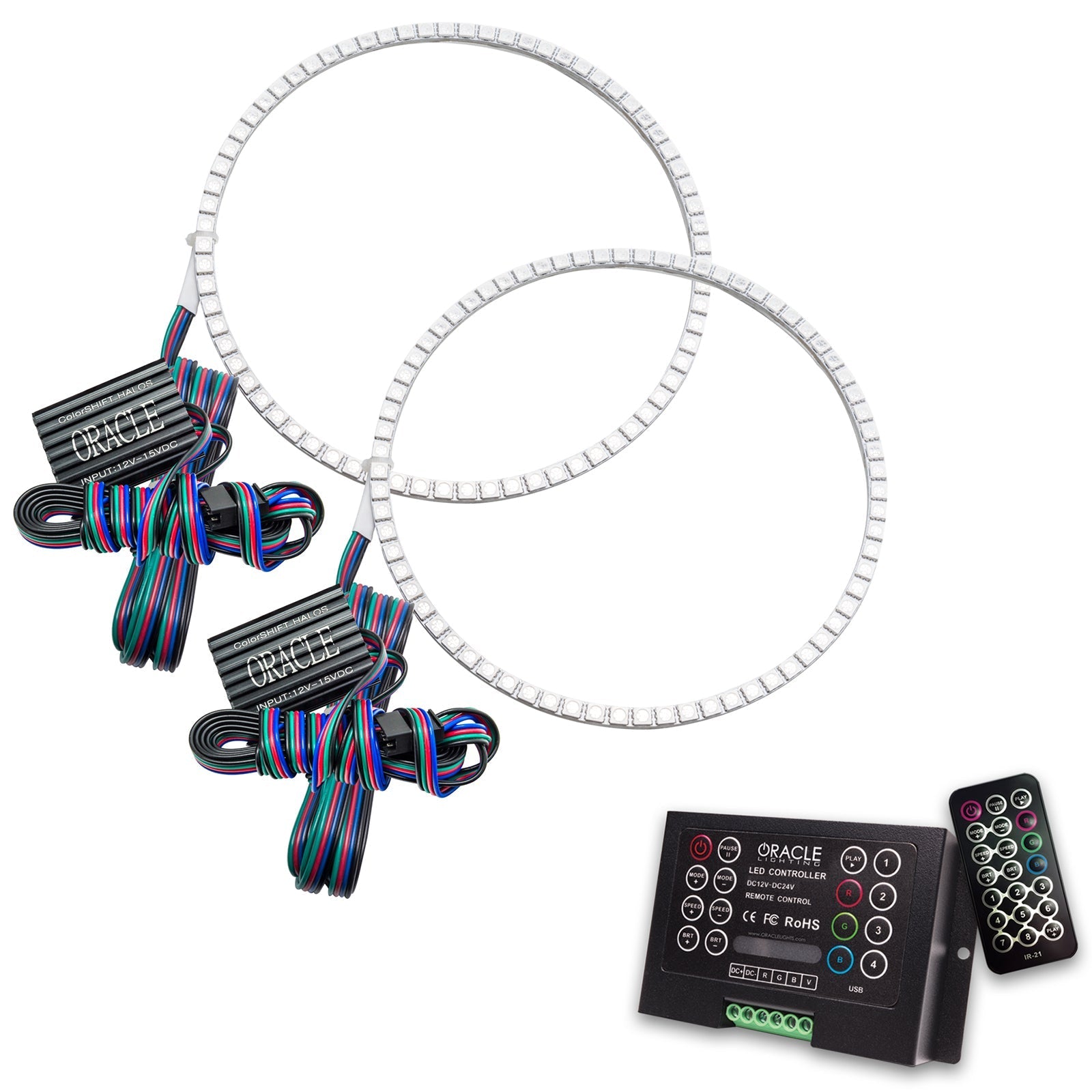 ORACLE Lighting2699 - 333 - Nissan Xterra 2002 - 2004 ORACLE ColorSHIFT Halo Kit