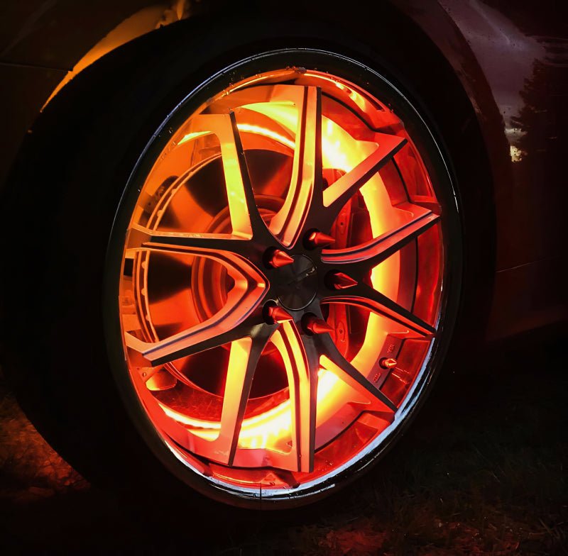 ORACLE LightingOracle LED Illuminated Wheel Rings - ColorSHIFT No Remote - ColorSHIFT No Remote