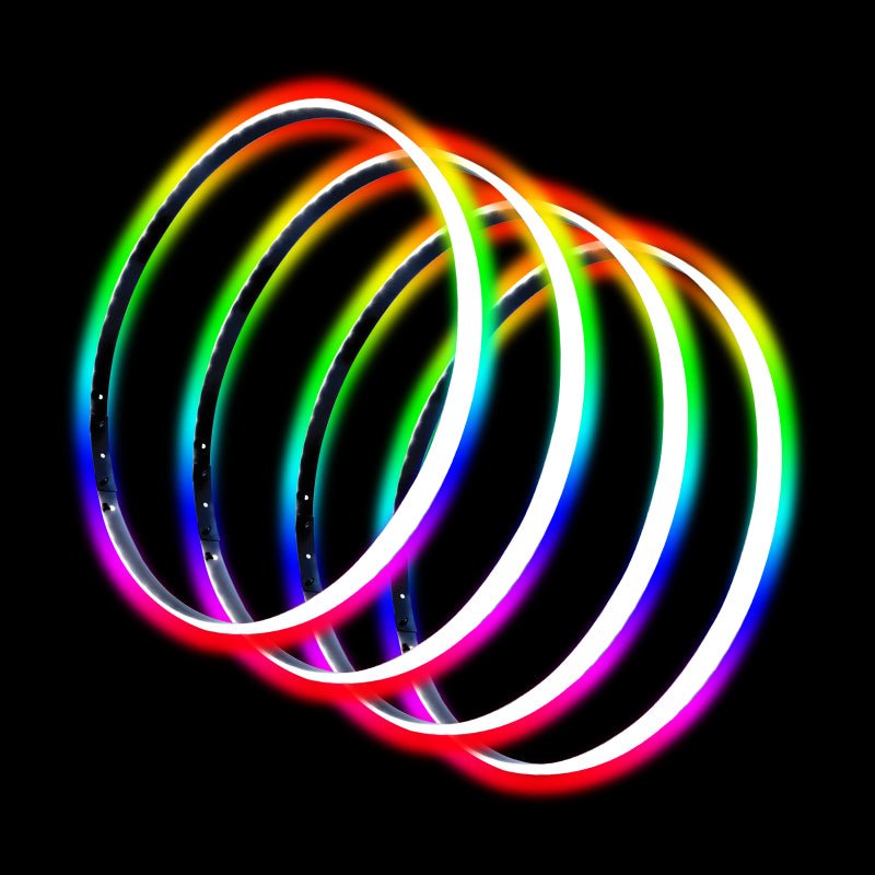 ORACLE LightingOracle LED Illuminated Wheel Rings - ColorSHIFT No Remote - ColorSHIFT No Remote